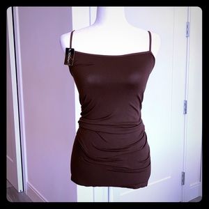 SALE🔥NWT Long Brown Camisole Tank Top